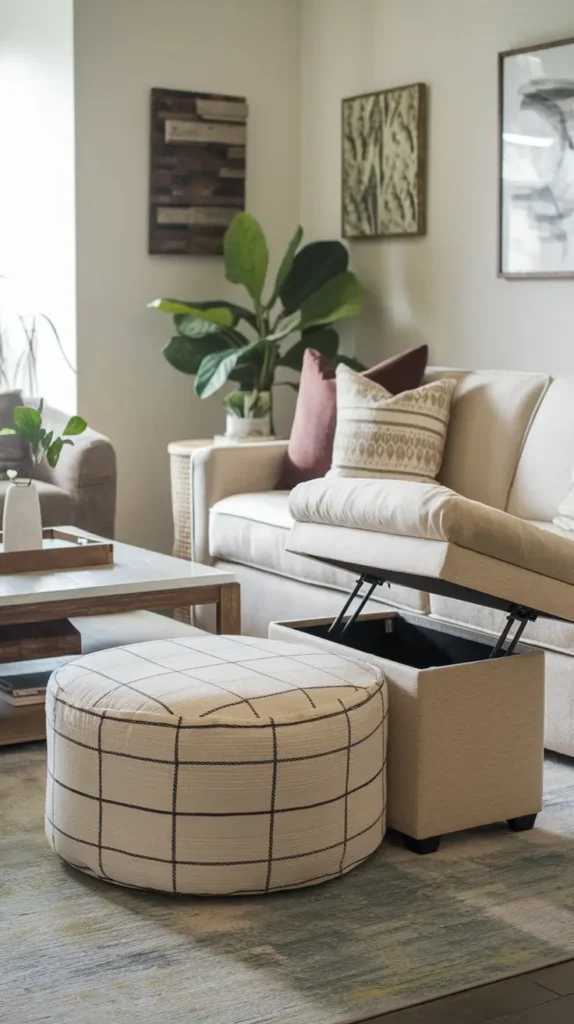 Storage Ottomans for Living Rooms Storage Ottomans for Living Rooms