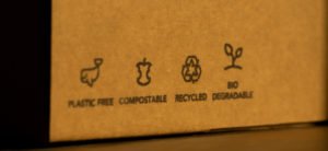 Sustainable packaging that is plastic free, compostable, recycled, and gluten free