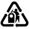 glass recycling symbol code