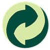 the green dot recycling symbol code