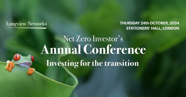 Promotional banner for Net Zero's Annual Conference.