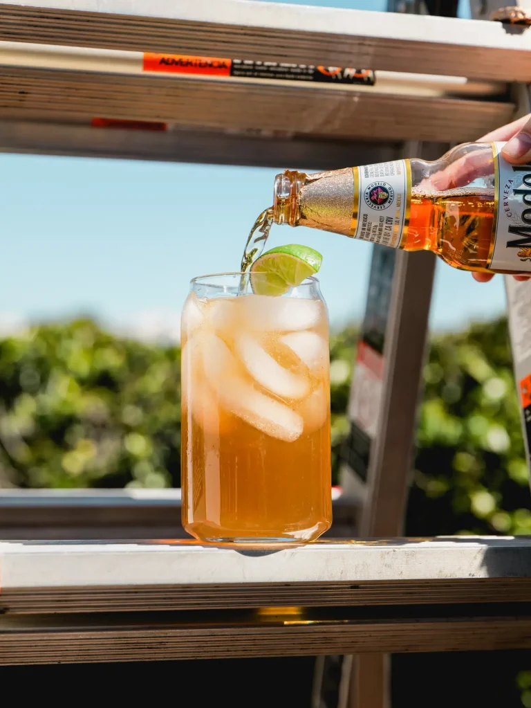 Peach Lime Beergarita