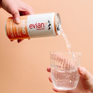 evian sparkling water