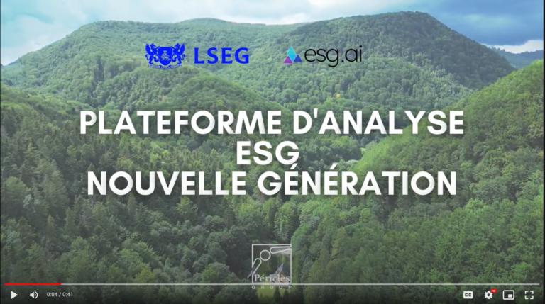 Green forested hills are the backdrop for a video title page which has three logos on it.