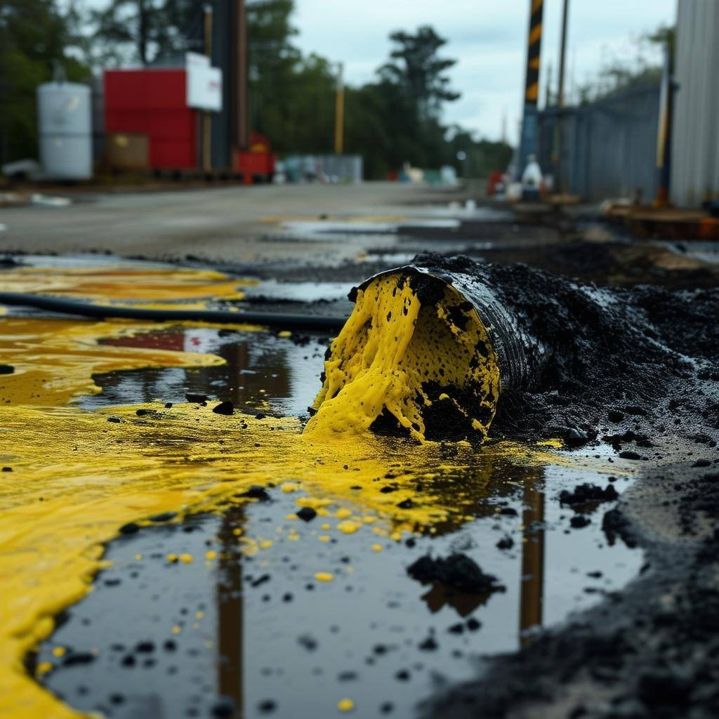 hazardous waste and chemical spill