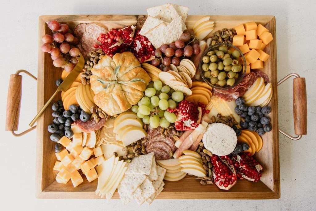 autumn cheeseboard