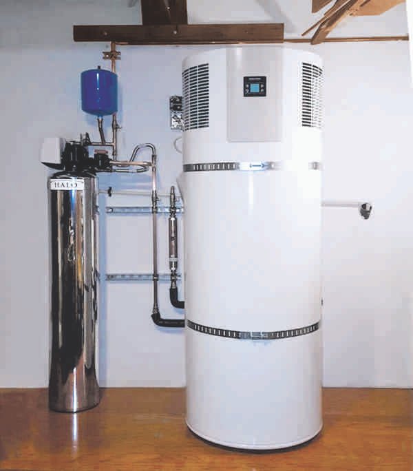 Solarponics heat pump water heater
