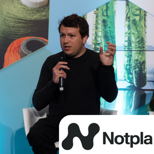 Pierre Paslier speaking at Rethinking Materials 2023