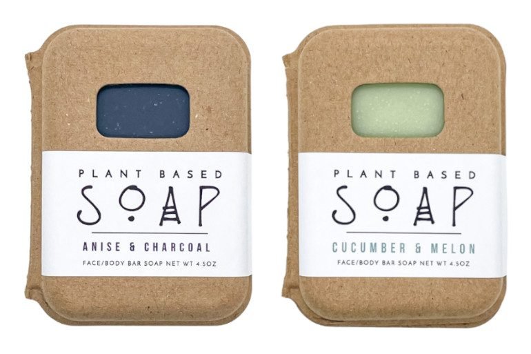 Vibey Soap Spotlight Vibey Soap Co - Plant-Based Soap - Plastic Free Clamshell Packaging