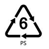 6 ps resin code recycling code symbol