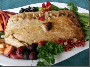 christmas vegetable loaf