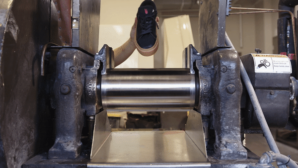 NFW grinding process condensed for visual effect