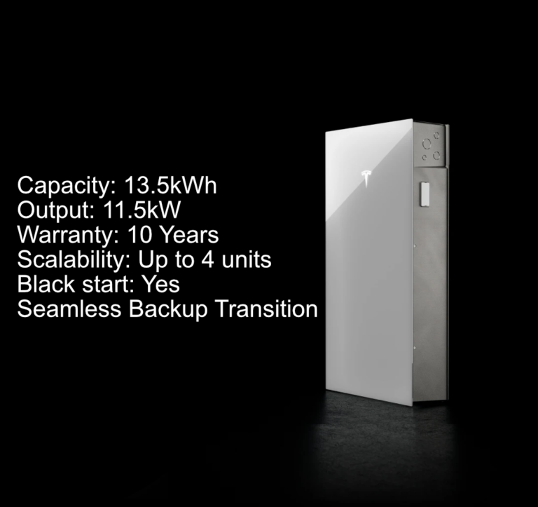 a Powerwall 3 with all the specifications listed