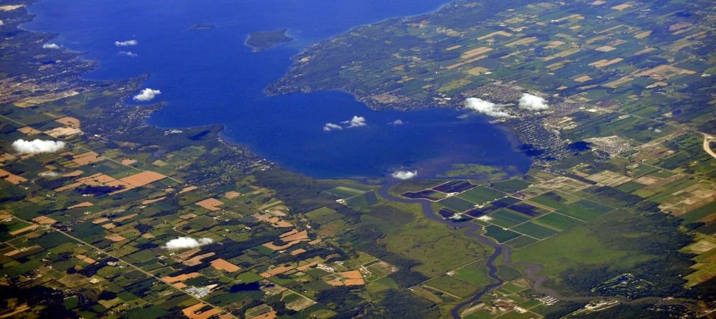 Lake Simcoe, Cook’s Bay, Holland River, Bradford Bypass impact area, Holland Marsh, Holland River watershed, Bradford Bypass watershed, human impacts