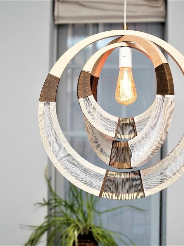 Eco-friendly Necklace pendant lighting from Modern Gesture