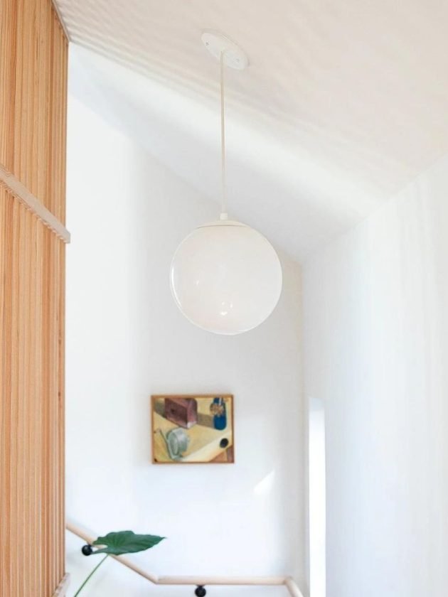 White bulb pendant