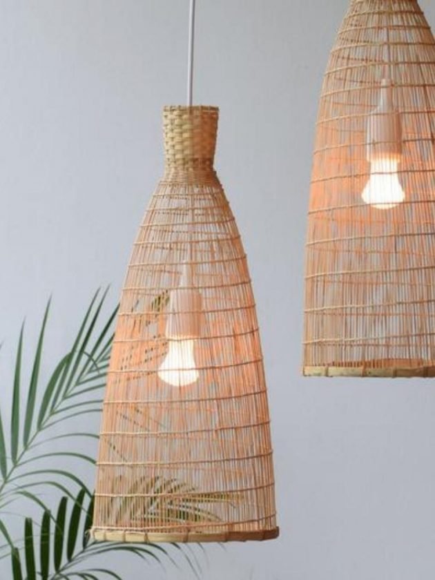 Sustainable handmade bamboo lightening from Lanna Passa