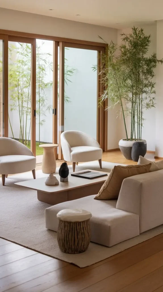 Japanese Zen Living Room