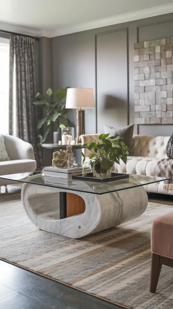 Statement Coffee Table for Style and Functionality Statement Coffee Table for Style and Functionality