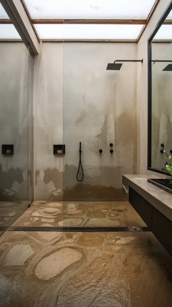 Create a Zen-Inspired Shower Area
