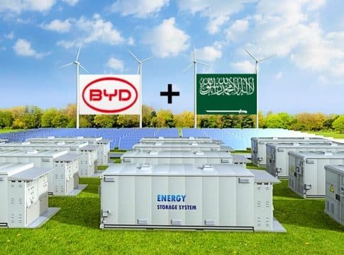 BYD and Saudi Arabia Tandem for World's Largest Battery Energy Storage Project