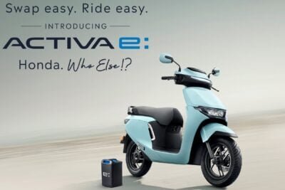 honda activa e with mobile power pack e