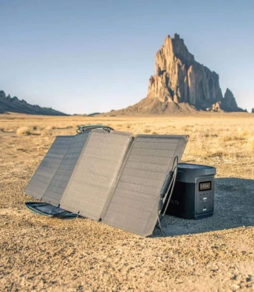 EcoFlow portable solar panels