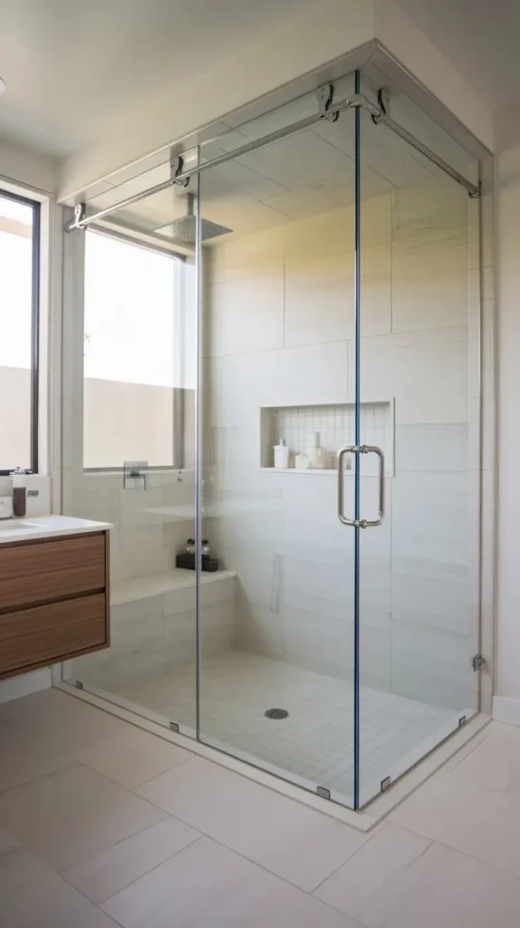 Upgrade to a Walk-In Shower