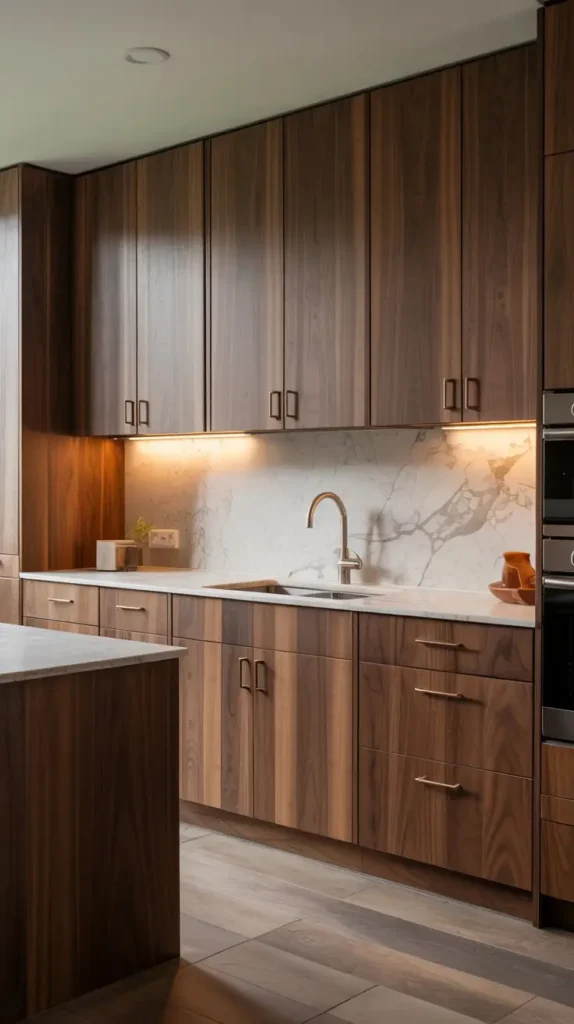 Wood Cabinets for a Warm, Natural Feel Wood Cabinets for a Warm, Natural Feel