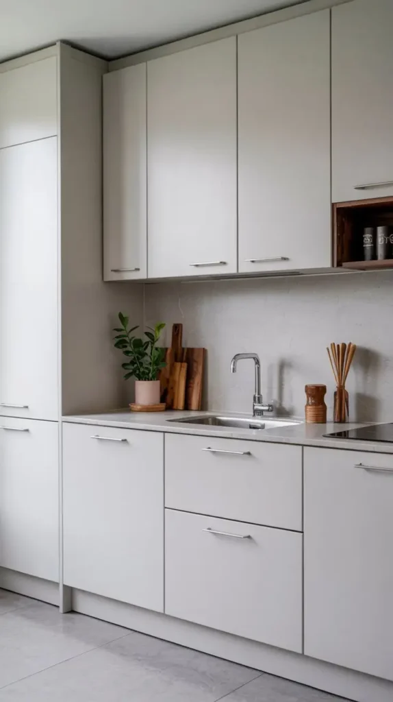 Handle-Free Cabinets for a Seamless Finish Handle-Free Cabinets for a Seamless Finish