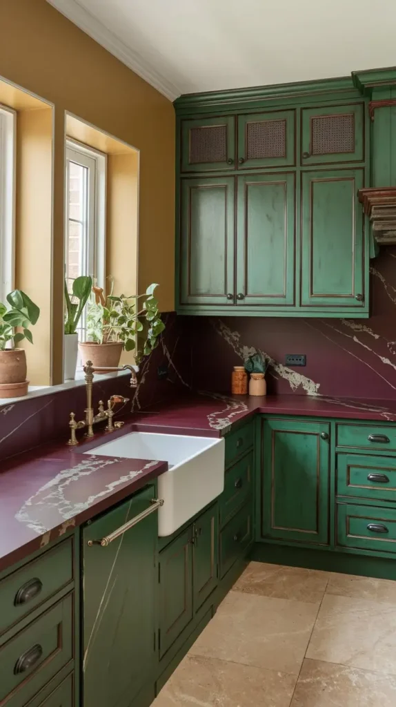 Colorful Cabinets for a Playful Twist Colorful Cabinets for a Playful Twist