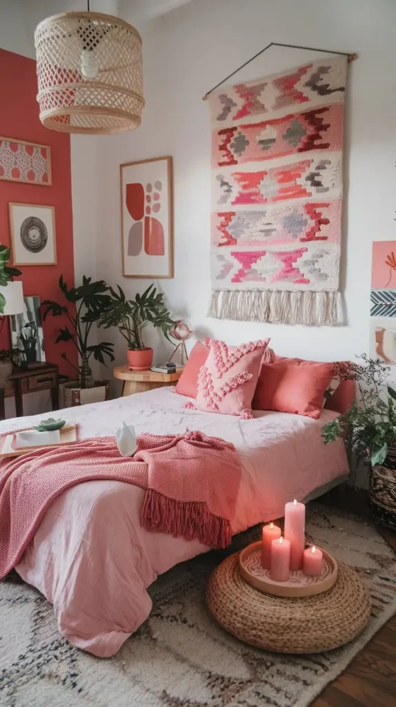 Pink Boho Accessories for a Playful Touch Pink Boho Accessories for a Playful Touch