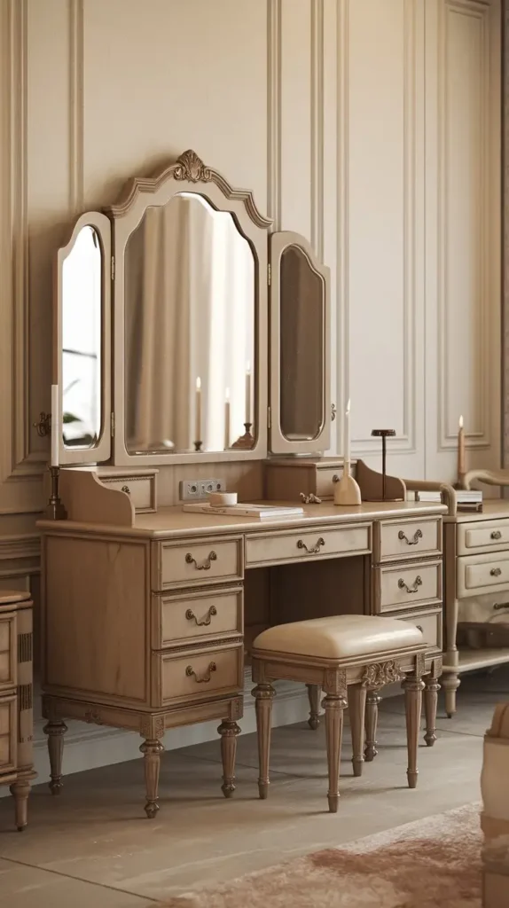 Vintage-Inspired Vanity