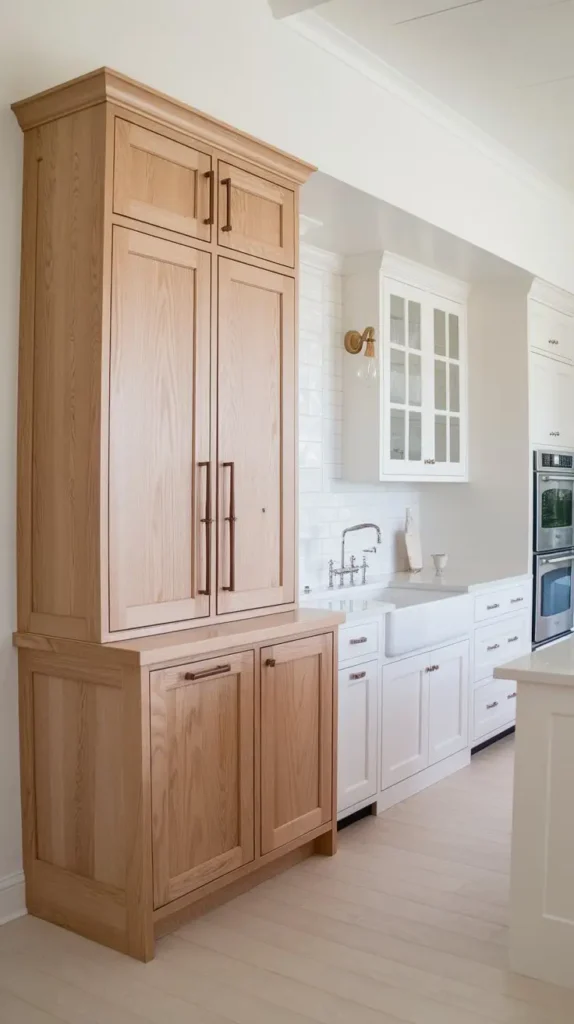 White Oak Cabinets with a Light Stain White Oak Cabinets with a Light Stain