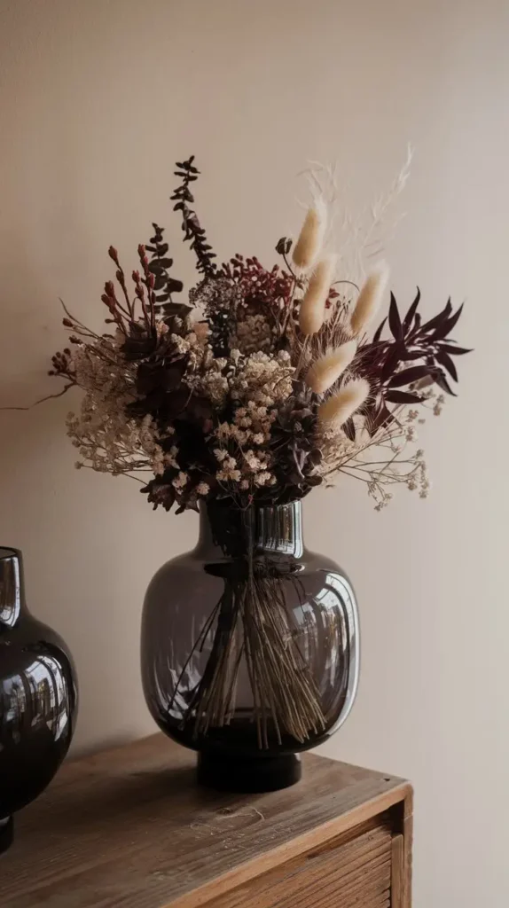 Use Dark Glass Decor Pieces Use Dark Glass Decor Pieces