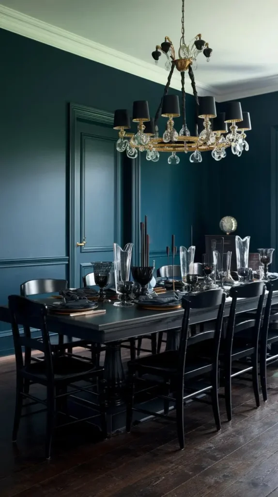 Create a Darkly Elegant Dining Room Create a Darkly Elegant Dining Room