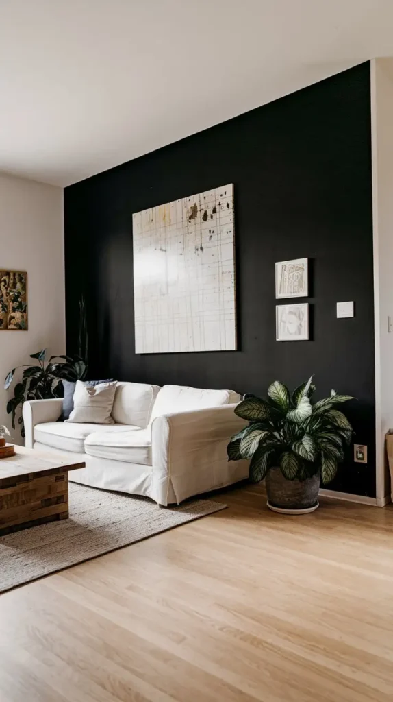 Incorporate Black Accent Walls Incorporate Black Accent Walls