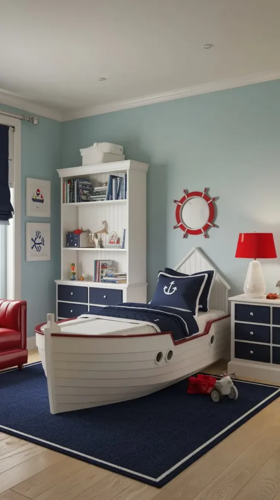 Nautical-Themed Room