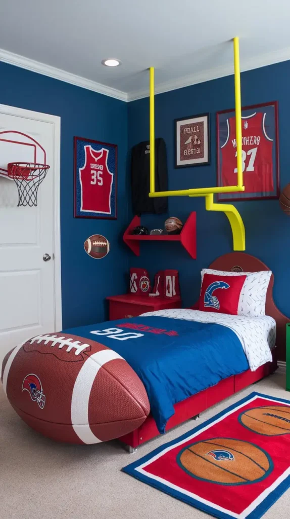 Sports-Themed Room