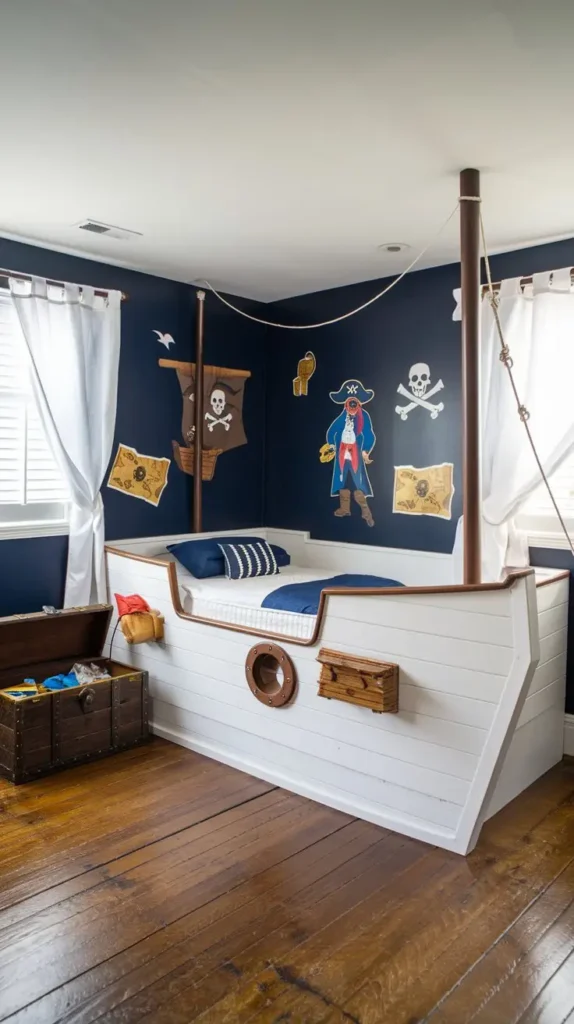 Pirate Ship Bedroom
