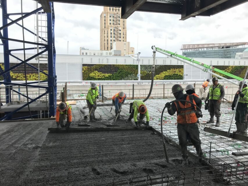 Central Pouring CarbonCure Concrete UC Hastings San Fran