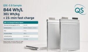 QuantumScape battery stock
