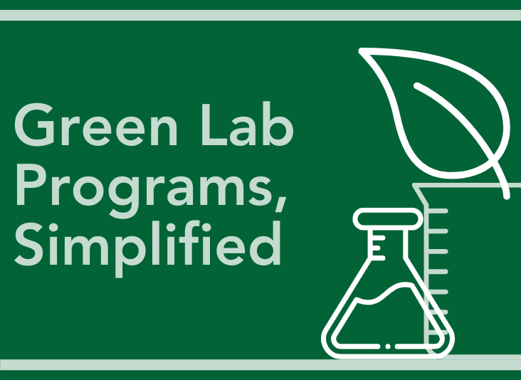 Green lab programs, simplified blog image