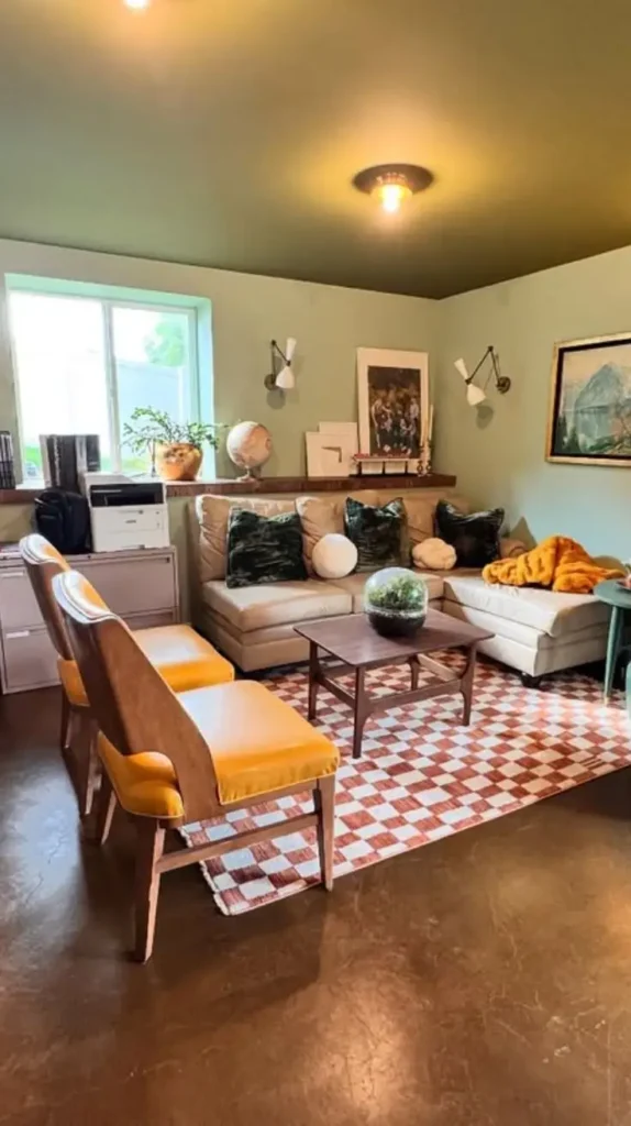 Basement Living Room Decor
