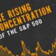 The preview image for a line graph showing the declining diversification of the S&P 500 over time.