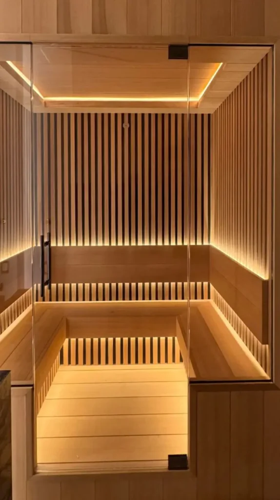 Lighting Sauna Bathrooms