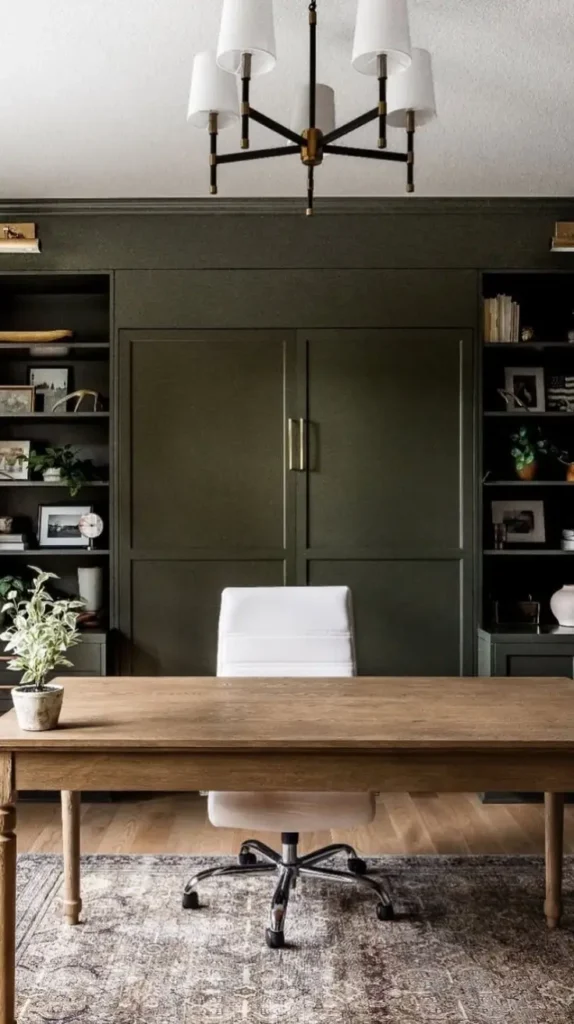 Bright and Airy Basement Office Bright and Airy Basement Office