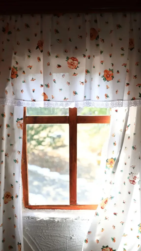 Leaf Stamped Curtains Leaf Stamped Curtains