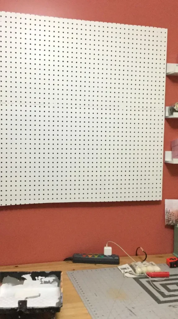 Pegboard Wall Organizer Pegboard Wall Organizer