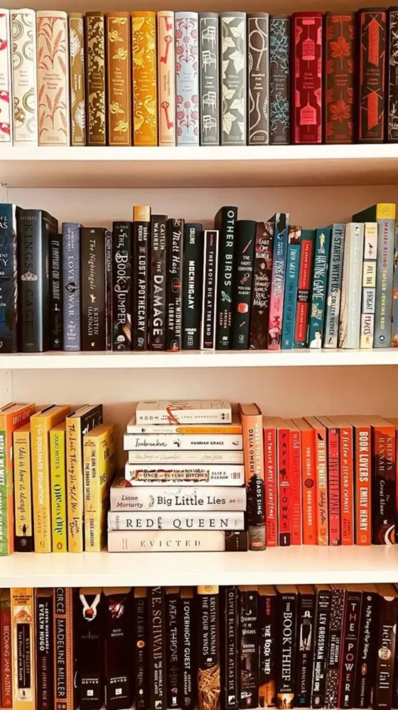 Bookshelf Backsplash Bookshelf Backsplash